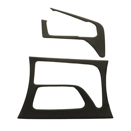 2 STK Gearkasse Panel Cover Piano Sort Rustbestandig Letvægts Erstatning til Dodge Charger 2015 2022