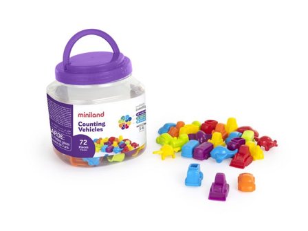 MINILAND Räkna sortera fordon 72/fp 72/fp - Lyreco - Skola och förskola - Klassrummet / Lära - Matematik