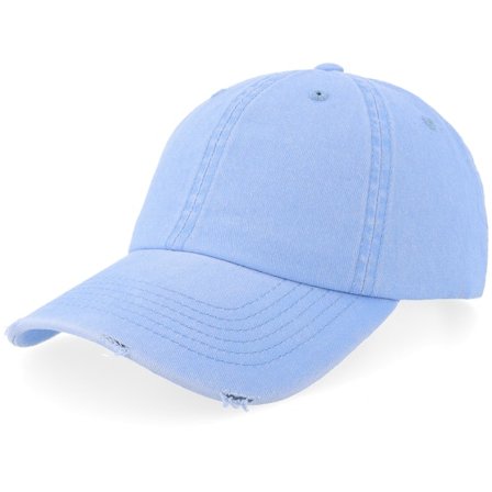 Equip - Blau unconstructed Cap - Light Blue Pigment Washed Dat Cap / Unstructured @ Hatstore