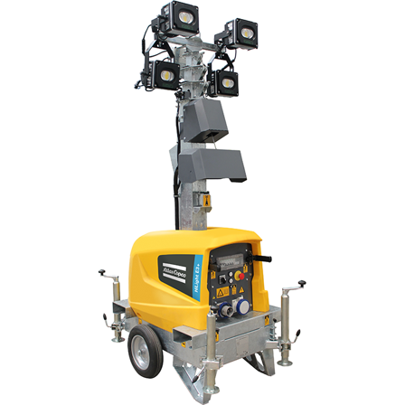 Atlas Copco HiLight E3+ Belysningsmast, Belysning
