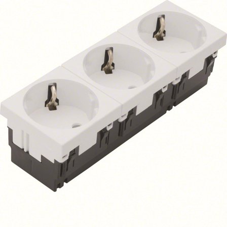 Hager ESR3339010 Uttag till golvbox, Strömbrytare & vägguttag