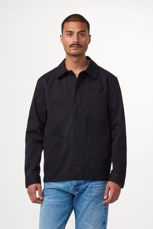 NN07 Olav Hybrid male Black Organic Cotton Blend