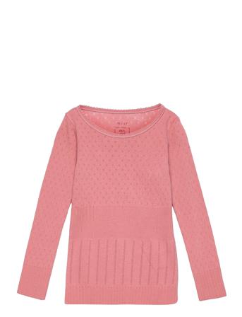 T-Shirt T-shirts Long-sleeved T-shirts Vaaleanpunainen Noa Noa Miniature