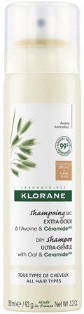 Klorane Shampoo Secco Extra-Delicato all'Avena & Ceramide Capelli