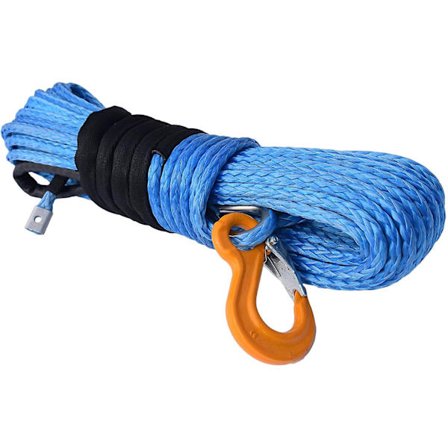 Syntetisk spiltov til ATV UTV, syntetisk spil, bådspiltov (blå)