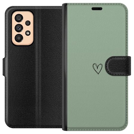 Yhteensopiva Lompakkokotelo Samsung Galaxy A53 5G Sydän