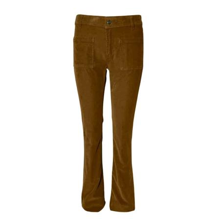 Dondup Slim-fit Broek , Bruin , Dames , Maat: W25