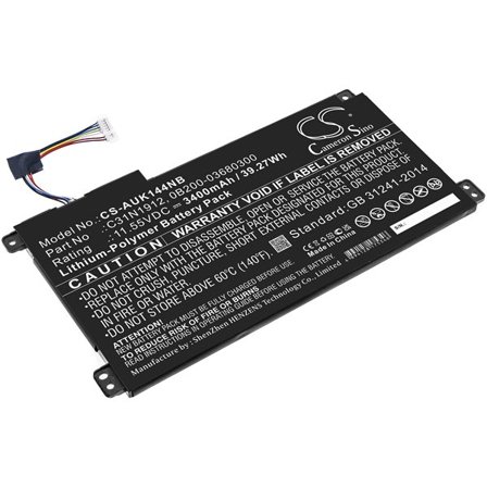 Batteri til bærbar PC for Asus VivoBook 14 E410MA-EK007TS, E510MA-BR295R og andre.