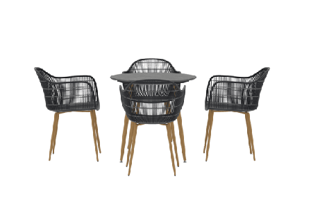 Venture Home Anafi Matgrupp Matgrupper Unisex Svart ONESIZE