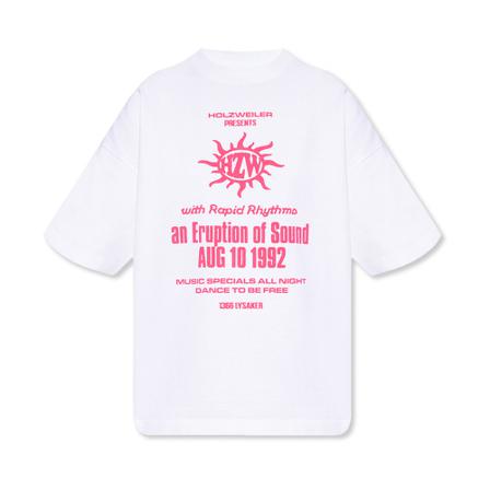 Holzweiler W. Wings Festival T-shirt Hvid, Dame T-shirts