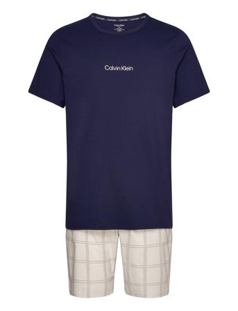 S/S Short Set Blue Calvin Klein