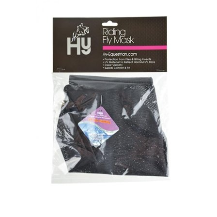 Hy Riding Fly Mask Small Black