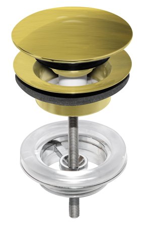 Gustavsberg GB41636575 24 Bottenventil mässing, Badrum