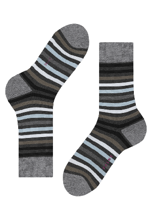 Falke Tinted Stripe Socks Strumpor Herr Flerfärgad 39-42