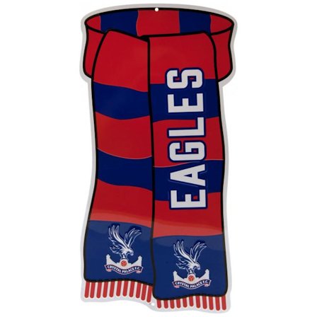 Crystal Palace Metallskylt Show Your Colours