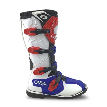 Stivali Cross O'Neal Rider Blu-Rosso-Bianco 41