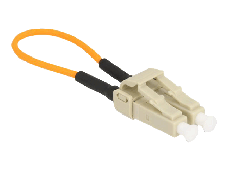 Delock loopbackadapter - oransje, beige