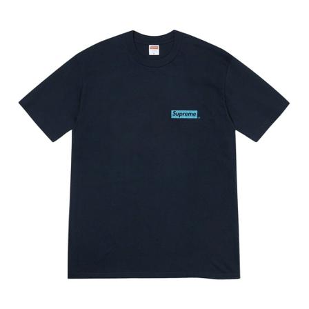 Supreme T-Shirts Blå, Herre