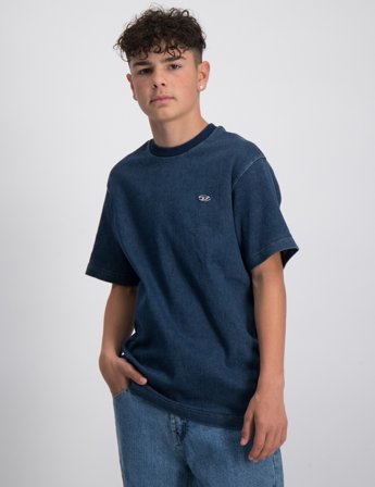 Diesel TBIGGOR-NE-OVER JJJ T-SHIRT Hvid T-shirts Dreng - Kids Brand Store