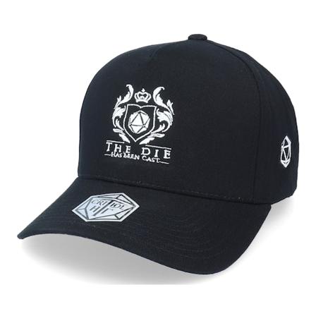 Critiql Hit - Musta trucker Lippis - Alae Iacta Est Dice Black A-Frame Adjustable @ Hatstore