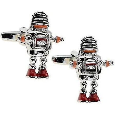Vintage Mansjettknapper Vintage Robby Robot Nyhet Mansjettknapper Julegaver