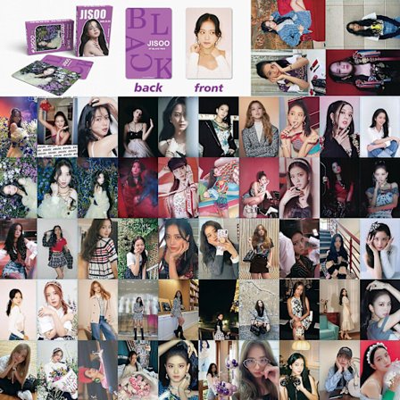 Kpop Bp valokuvat 54 kpl Bp Lomo-kortit Blackpink-kortit Lisa Jennie Jisoo Rose (FMY)