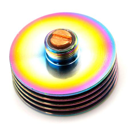 24 Mm Kylflänsadapter I Rostfritt Stål För 510 Gänga Ta