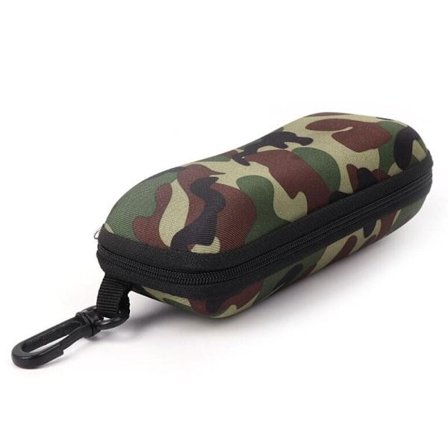 Brilleetui / Solbrilleetui Hård Midi - Camouflage
