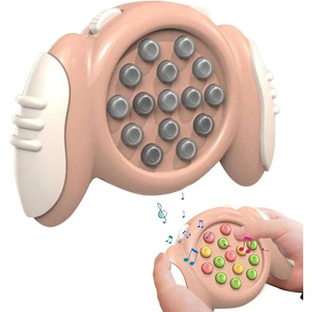 Minnesövningsspel Leksak, (Rosa) Snabbt Minnesspel med Ljus, 4 Spellägen