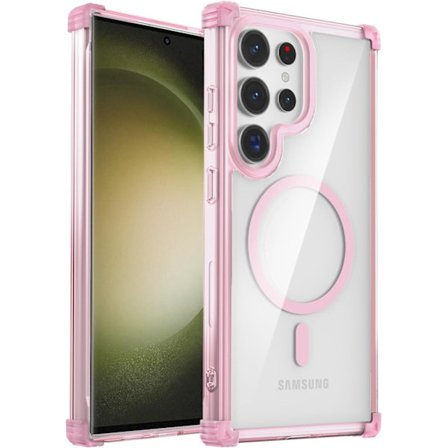 Mobilskal - Samsung S23 Ultra - Magnetisk - Anti-fall - Lila