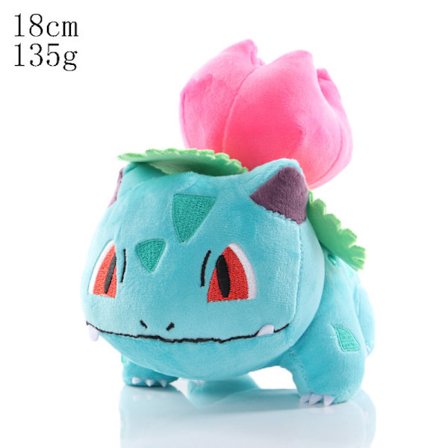 Pokémon Plyschleksak, 20 cm Ny Bulbasaur, Perfekt som Gåva