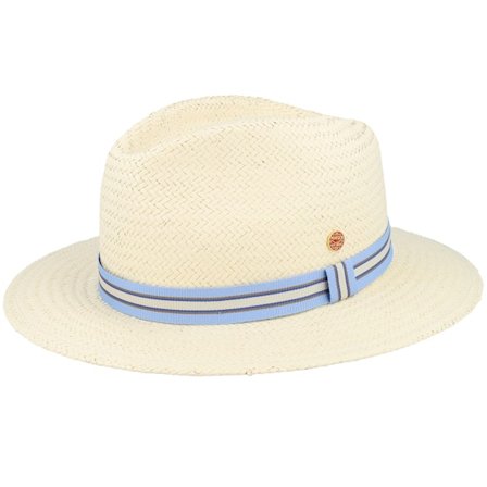 Mayser - Beige straw Hat - Mathis Paper Panama Natural Straw Hat @ Hatstore