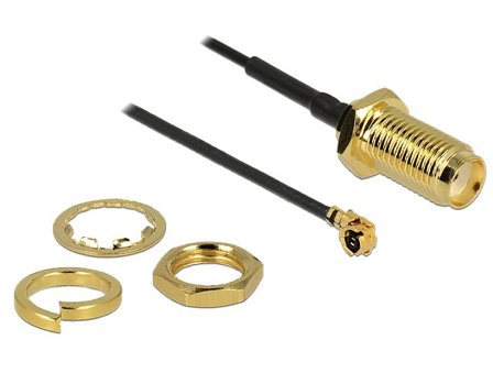 Delock antennekabel - RF - 5 cm