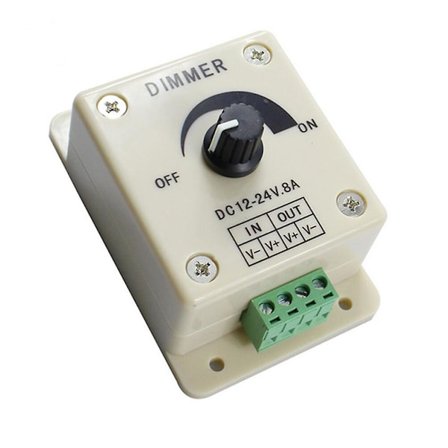Hållbar 12V 8A LED-paneldimmerväggswitch PWM-dimmer