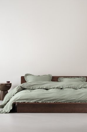 Jotex - Sengesett Dobbeltseng Grågrønn - JINN - Kjøp Dobbeltseng hos Jotex