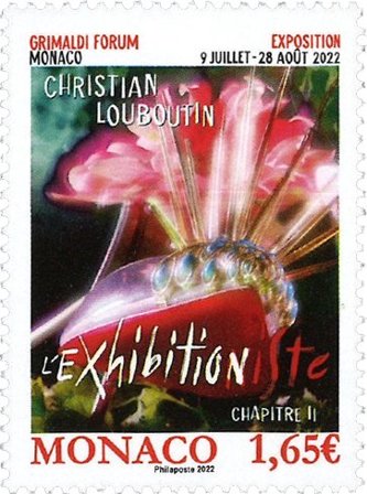 Monaco - Christian Louboutin - Postfrisk frimærke
