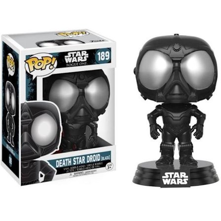 Funko Pop! Star Wars Rogue One: Death Star Droid (svart)