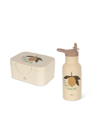 Konges Sløjd Lunch Box Set Lemon, Børn & Forældre, Spisetid, Madkasser