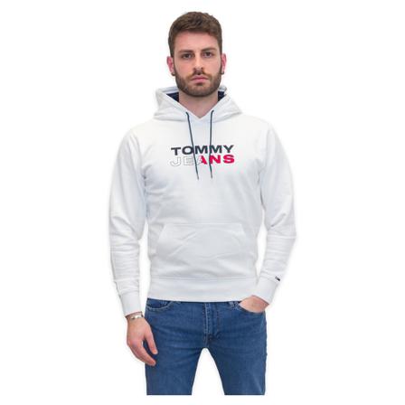 Tommy Jeans Tröja vit, Herr, Herr, Storlek: L