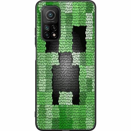 Xiaomi Mi 10t 5g Svart Skal Creeper / Minecraft