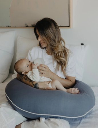 That's Mine Collab Nursing Pillow - Navy - ONE SIZE