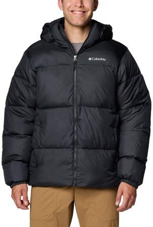 Columbia M's Puffect Hooded Jacket Black