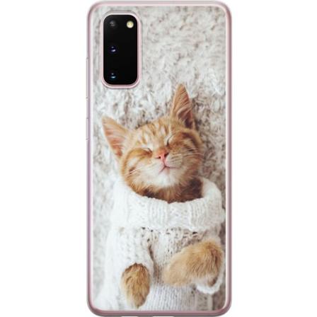 Samsung Galaxy S20 Gjennomsiktig deksel Katt