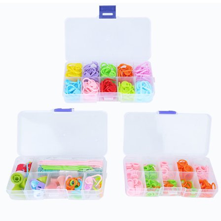 Strikkeværktøj Markeringsspænder Sikkerhedsnåle Stingnåle Tape Sæt DIY Håndværk Hjemmesyning Værktøj