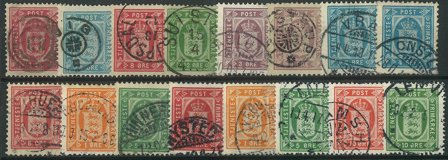 Danmark - Tjeneste - 1871-1921