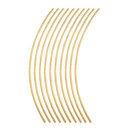 Guitarbåndtråd, 10 enheder, 1,6 mm 1,8 mm 2,0 mm 2,2 mm 2,4 mm 2,7 mm 2,9 mm Valgfrit