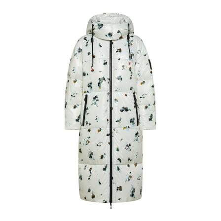 Peuterey Reversible down Jacka in lakke nylon vit, Dam, Dam, Storlek: M