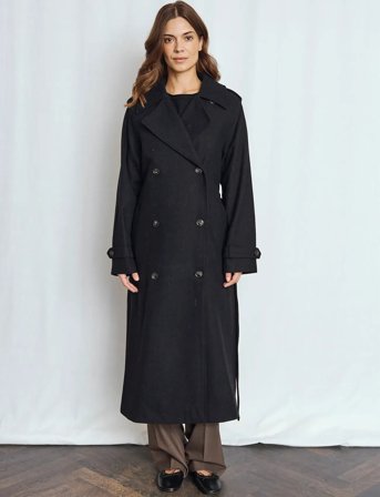 Bruun & Stengade Bs Kaylee Coat - Black - 38