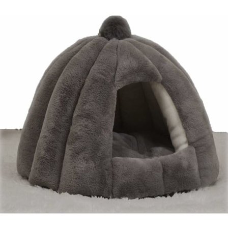 /HH/Kattien Koirien Lemmikkieläinten Teltta Luola Sänky, Pesty Erittäin Pehmeä Mukava Lämmin Pennun Kissojen Nukkumasänky Teltta Talo Harmaa, S