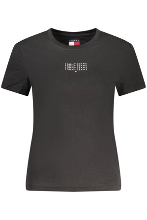 Tommy Hilfiger T-shirt Maniche Corte Donna Nero